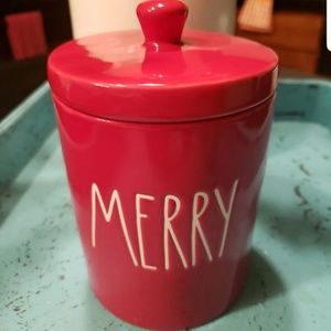Rae Dunn Merry Canister